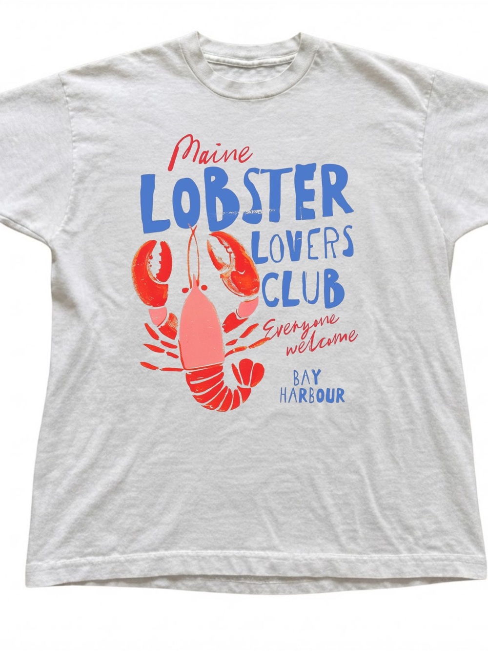 Maine Lobster Lovers Club Graphic Cotton Gildan T-shirt